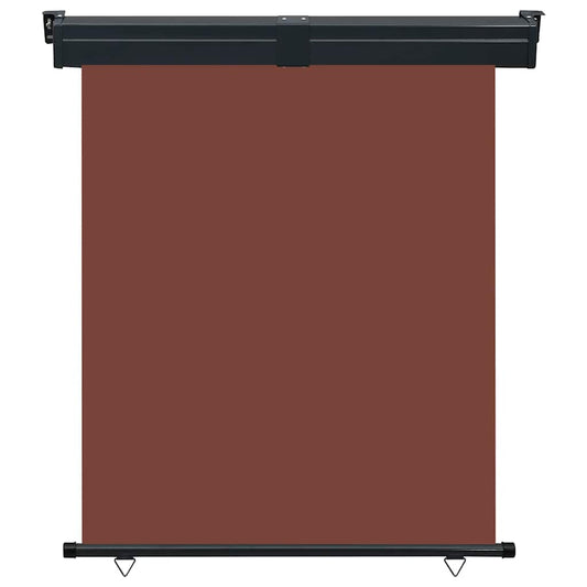 Balcony Side Awning 145x250 cm Brown