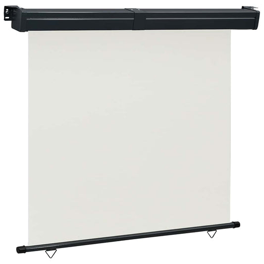 Balcony Side Awning 165x250 cm Cream