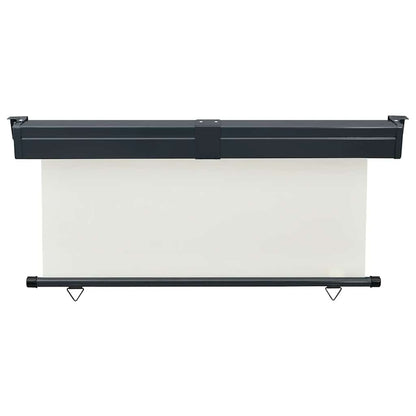 Balcony Side Awning 165x250 cm Cream