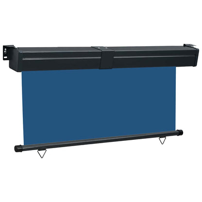 Balcony Side Awning 165x250 cm Blue