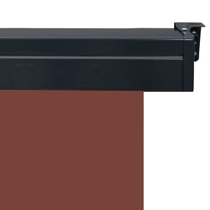 Balcony Side Awning 165x250 cm Brown