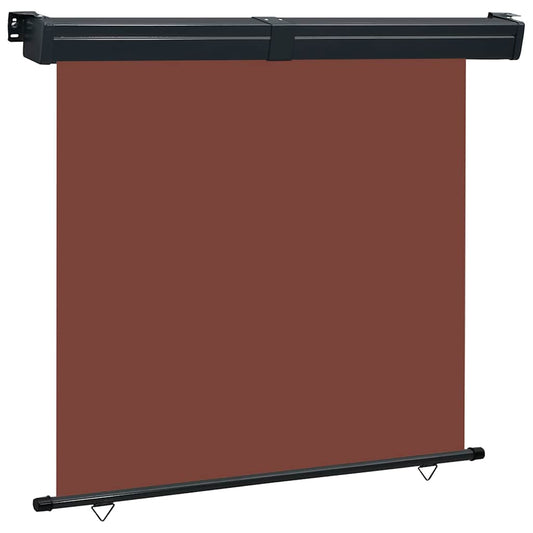 Balcony Side Awning 175x250 cm Brown