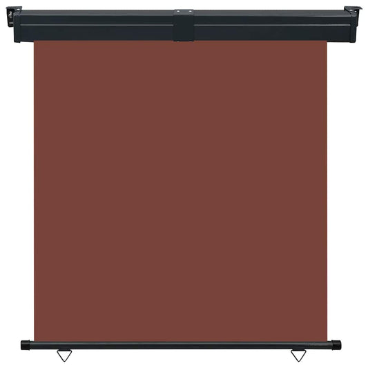 Balcony Side Awning 175x250 cm Brown