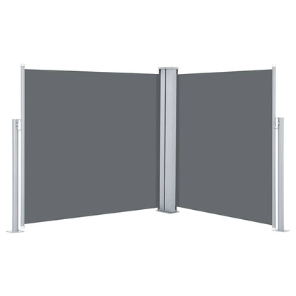 Side Awning | Anthracite | Polyester with PU coating | 100 x 600 cm