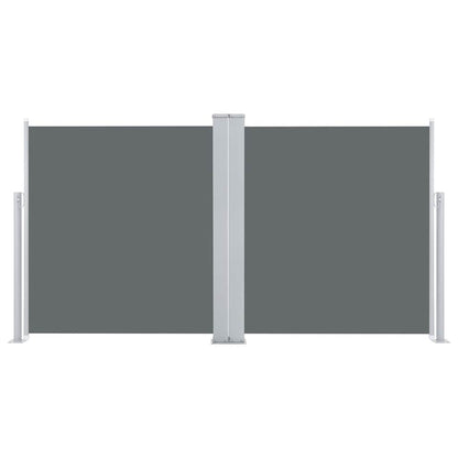 Side Awning | Anthracite | Polyester with PU coating | 100 x 600 cm