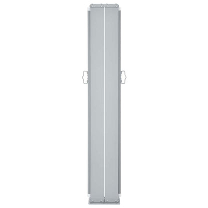 Retractable Side Awning Black 47.2"x236.2