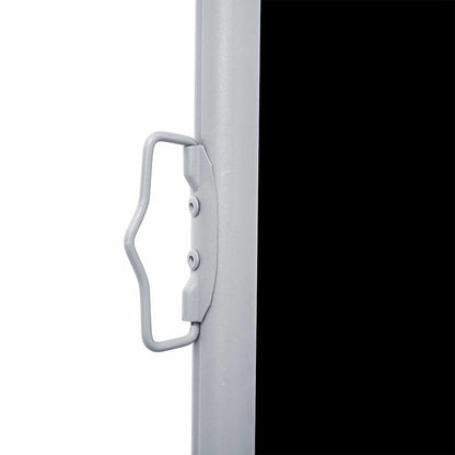 Retractable Side Awning Black 47.2"x236.2