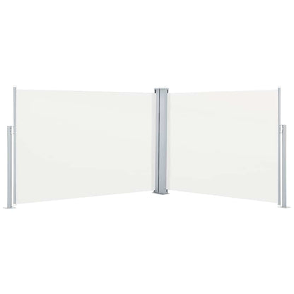Retractable Side Awning Cream 100x1000 cm