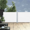 Retractable Side Awning Cream 39.4"x393.7"