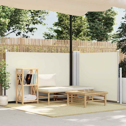 Retractable Side Awning Cream 120x1000 cm