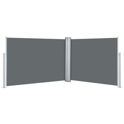 Retractable Side Awning Anthracite 120x1000 cm