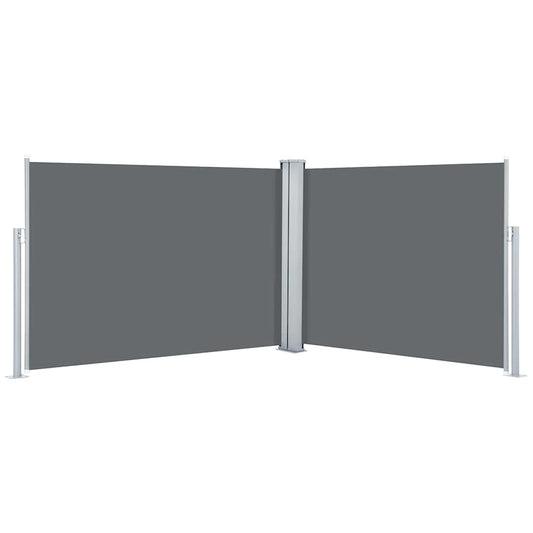 Side Awning | Anthracite | Polyester with PU coating | 120x1000 cm
