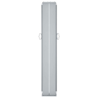 Retractable Side Awning Red 120x1000 cm