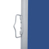 Retractable Side Awning Blue 140x1000 cm