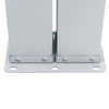 Retractable Side Awning Blue 140x1000 cm