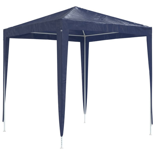 Partytent | Blue | Polyethylene | 2x2 m | UV-resistant | Party Tent
