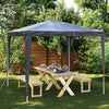 Professional Party Tent 2.5x2.5 m Anthracite 90 g/m²