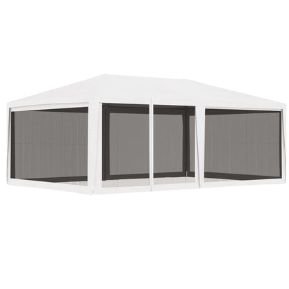 Party Tent with 4 Mesh Sidewalls 13.1'x19.7'White