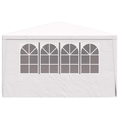 Professional Party Tent with Side Walls 4x4 m White 90 g/m?