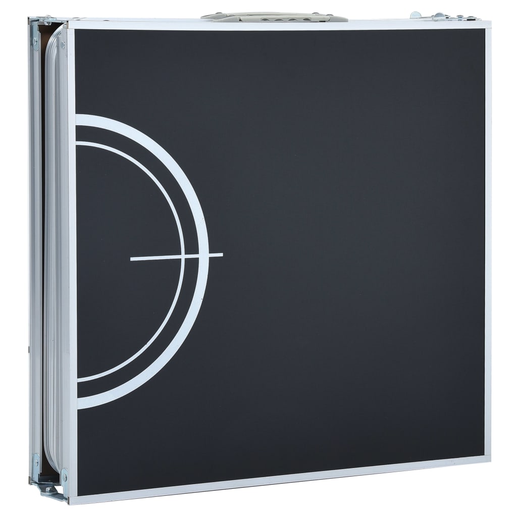Beer Pong Table | Black | Aluminium, MDF | Large | Foldable