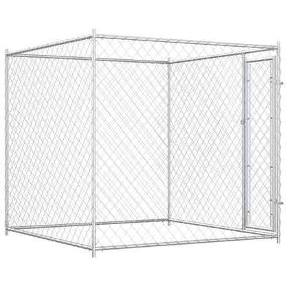 Outdoor Dog Kennel 193x193x185 cm
