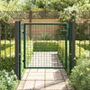 Fence Gate Steel 39.4"x29.5" Green
