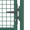 Fence Gate Steel 39.4"x29.5" Green