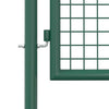 Fence Gate Steel 39.4"x49.2" Green