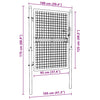 Fence Gate Steel 39.4"x49.2" Green