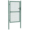 Fence Gate Steel 39.4"x59.1" Green
