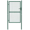 Fence Gate Steel 39.4"x59.1" Green