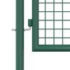 Fence Gate Steel 39.4"x59.1" Green