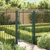 Fence Gate Steel 39.4"x59.1" Green