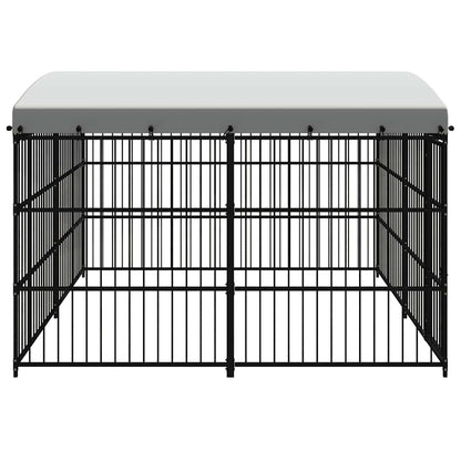 Outdoor Dog Kennel with Roof 300x300x210 cm