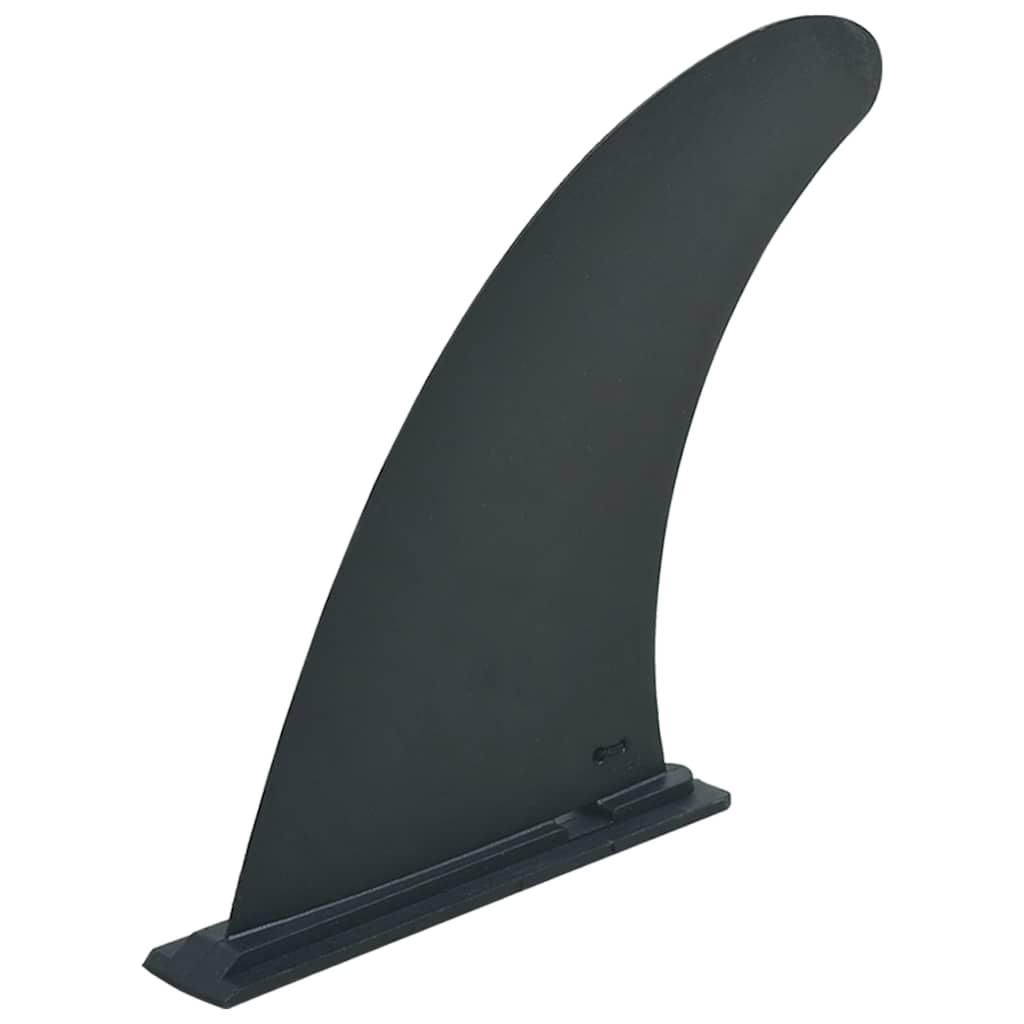 92207 vidaXL Center Fin for Stand Up Paddle Board 18,3x21,2 cm Plastic Black