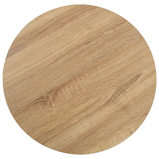 Bistro Table | Light brown and black | MDF, Steel | Small | Durable