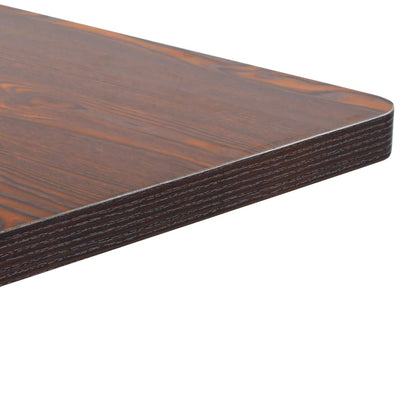 Bistro Table | Dark Brown | MDF | 60 x 60 cm |  Sleek  | Bistro Table