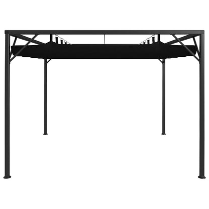 Garden Gazebo with Retractable Roof Canopy 3x3 m Anthracite