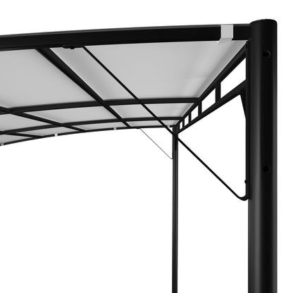 Garden Sunshade Awning 4x3x2.55 m Cream