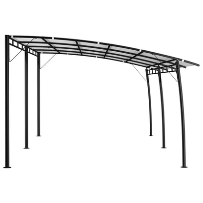 Garden Sunshade Awning 6x3x2.55 m Cream