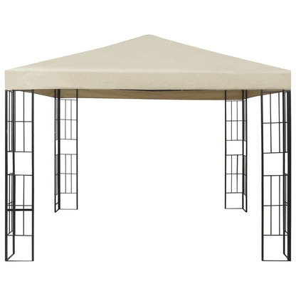 Gazebo 3x3 m Cream