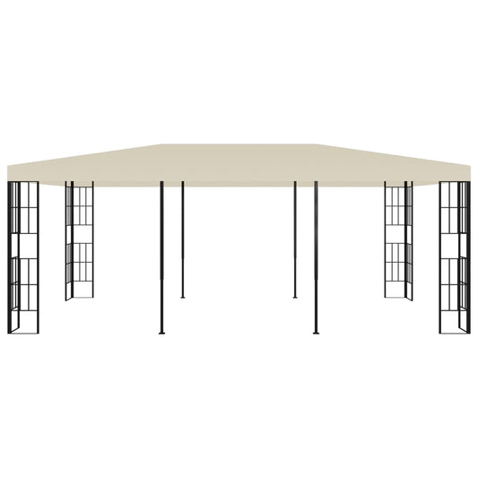 Gazebo 3x6 m Cream