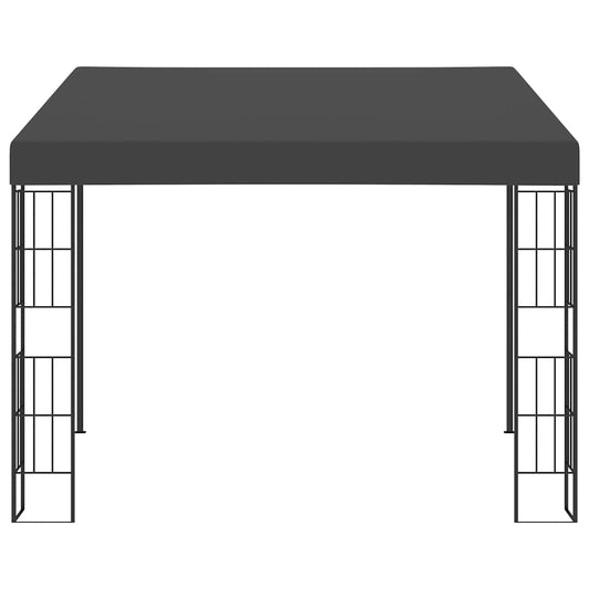 Wall-mounted Gazebo | Anthracite | Polyester, Steel | 3x3 Meters