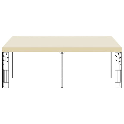 Wall-mounted Gazebo 6x3x2.5 m Cream