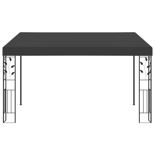 Gazebo | Anthracite | Powder-Coated Steel | Large | Durable | Gazebo
