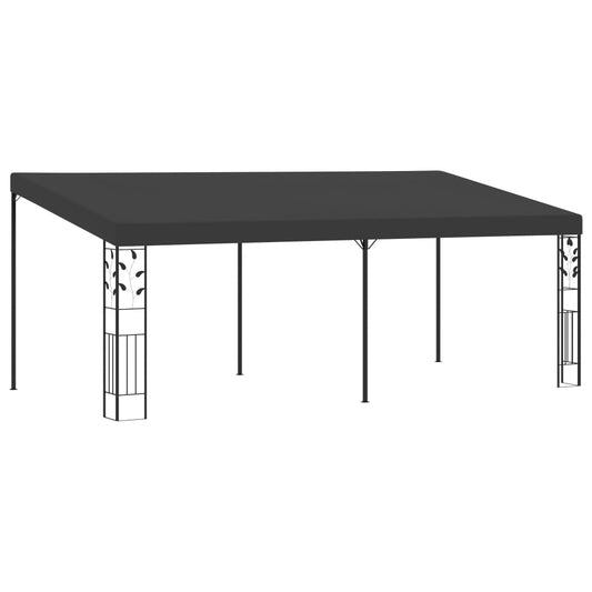 Gazebo | Anthracite | Powder-coated steel, 100% polyester | Large