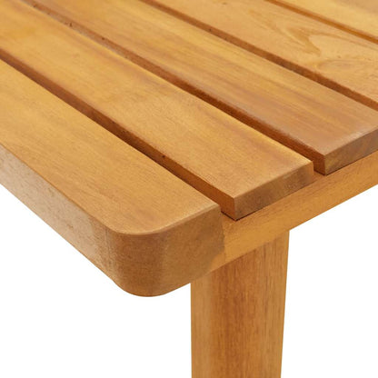Garden Coffee Table Golden brown Solid acacia wood