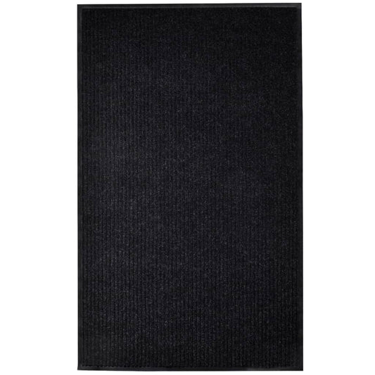 Doormat | Black | PVC | Large | Door Mat | Rectangular | Contemporary