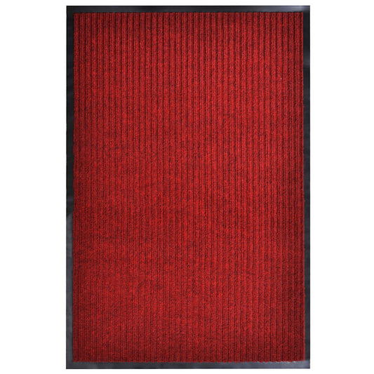Doormat | Red | PVC | Large | Doormat | Rectangular | Minimalist