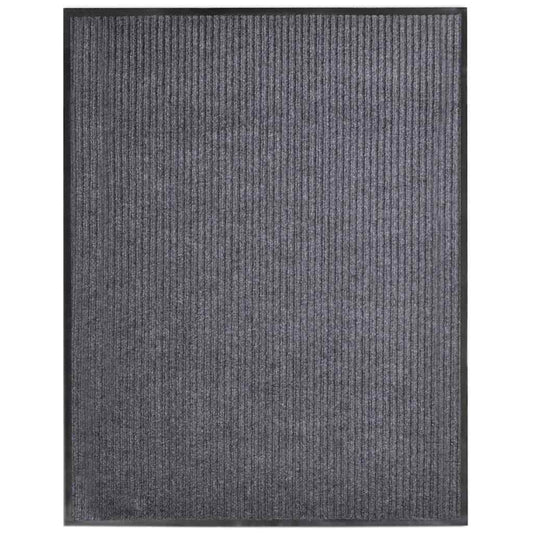 Doormat | Grey | PVC | 117 x 220 cm | Door Mat | Rectangular | Modern
